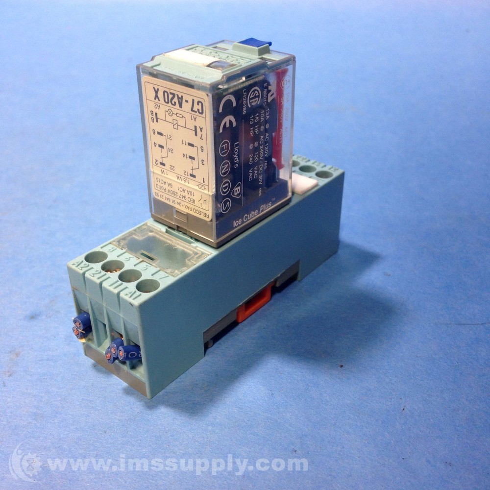 Releco C7-A20 X Relay, 10 Amp 3582