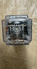 TE Potter & Brumfield KRPA-14DG-125 125VDC 3PDT Relay w/ Tyco 27E892 Socket