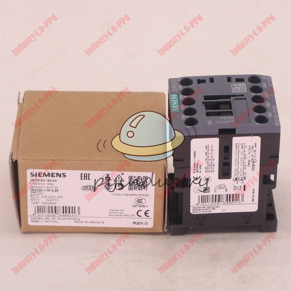 1PC New Siemens 3RH2140-1BG40 Contactor Relay