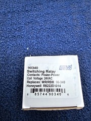 (QTY 2) Mars 90340: Switching Relay Replaces WR/RBM 90-340, HoneyWell R822D1014