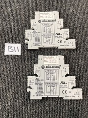 (2) ALLEN BRADLEY 700-HLT1Z TERMINAL BLOCKS SER. A, 700HLT1Z 700-TBR24 Ser A