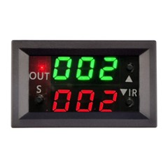 DC12V Dual Display Digital Time Relay Module Timing Delay Cycle Control T2401-O