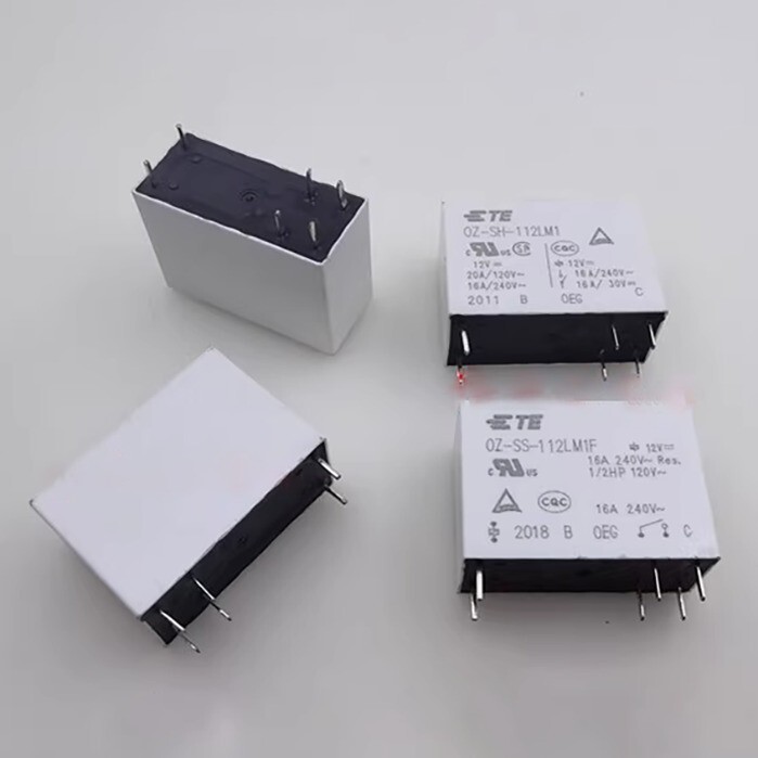 2X For Tyco OZ-SS-112LM1F OZ-SS112LM1F 6-Pin 16A 12VDC Power RelayNormally Open