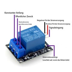 7pcs Relay 5V KY019 1Channel Relay Module Board Shield High Level Trigger Mi…