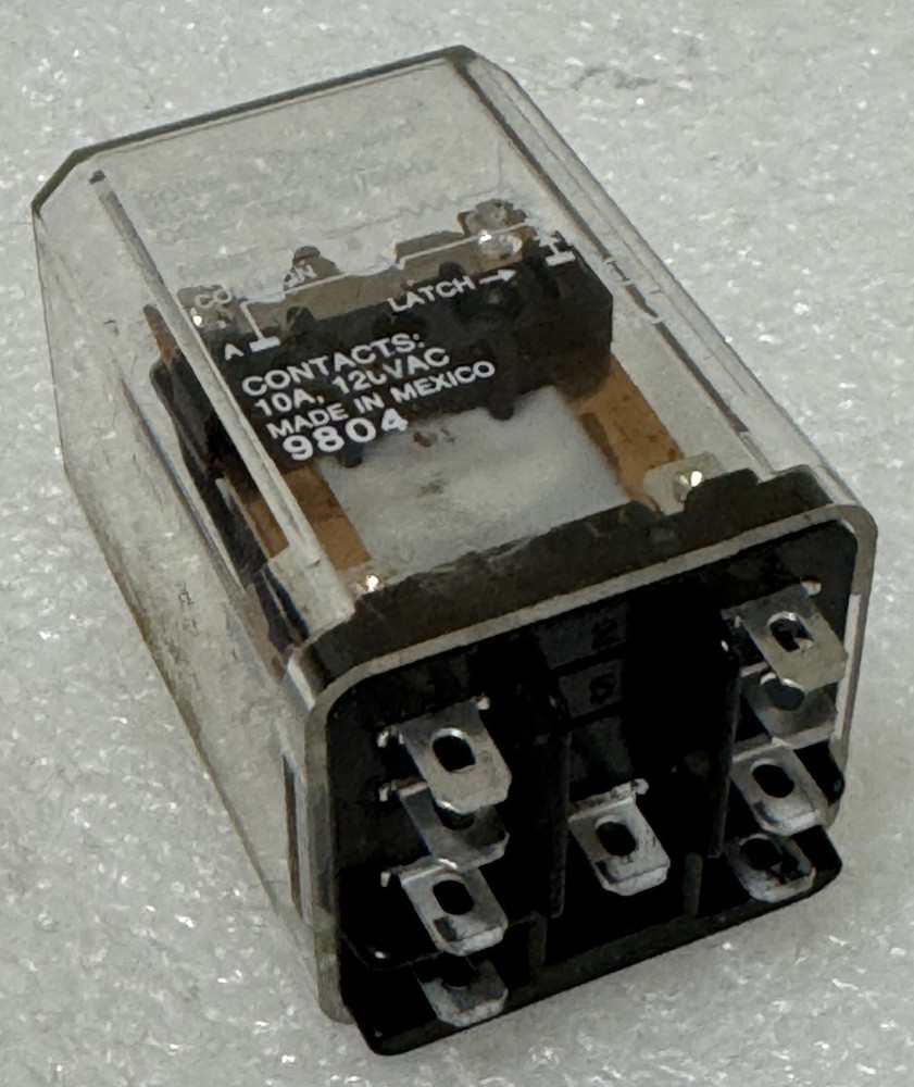 POTTER & BRUMFIELD KUL-11A15S-120 VAC GENERAL PURPOSE RELAY DPDT 10A PLUG-IN