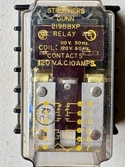 Struthers Dunn Relay 219BBXP w/120VAC Coil & base – Ships FREE