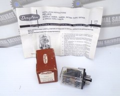 DAYTON – 3X742A – General Purpose Relay, 120V AC Coil Volts, Octal, 11 Pin, 3PDT