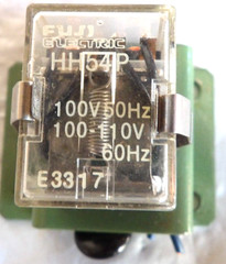 FUJI Power Relay & Socket HH54P 100V/50HZ 100-110V/60HZ E3317