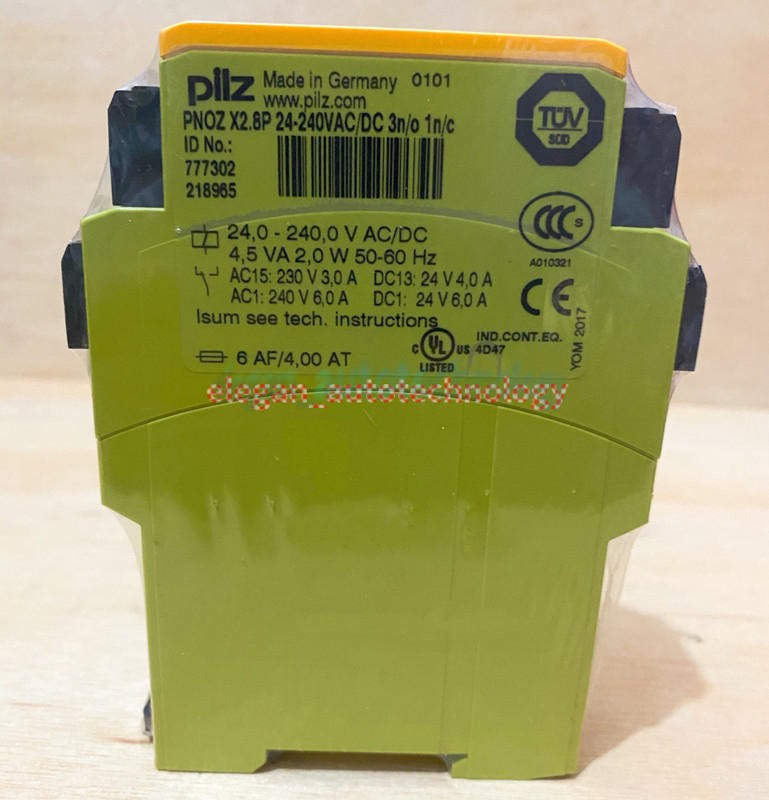 1PCS New PILZ Relay PNOZ X2.8P 24-240VAC/DC 3n/o 1n/c 777302