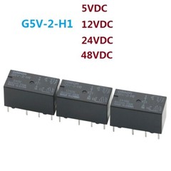 Omron Relay G5V-2-H1-5VDC G5V-2-H1-12VDC G5V-2-H1-24VDC 48VDC 1A 8Pins Relay