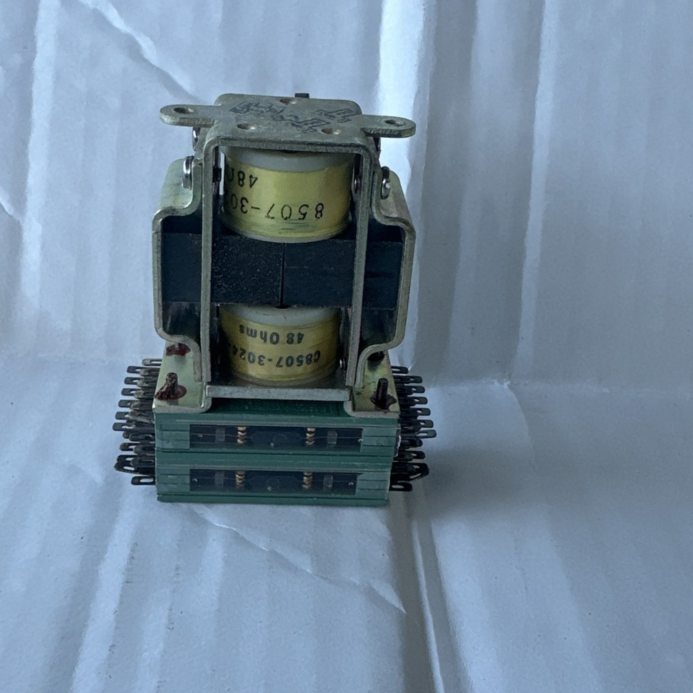 T-Bar Switch Relay C8507-3024-3 Coil, 48 Ohms. 807-24C-2A (untested)