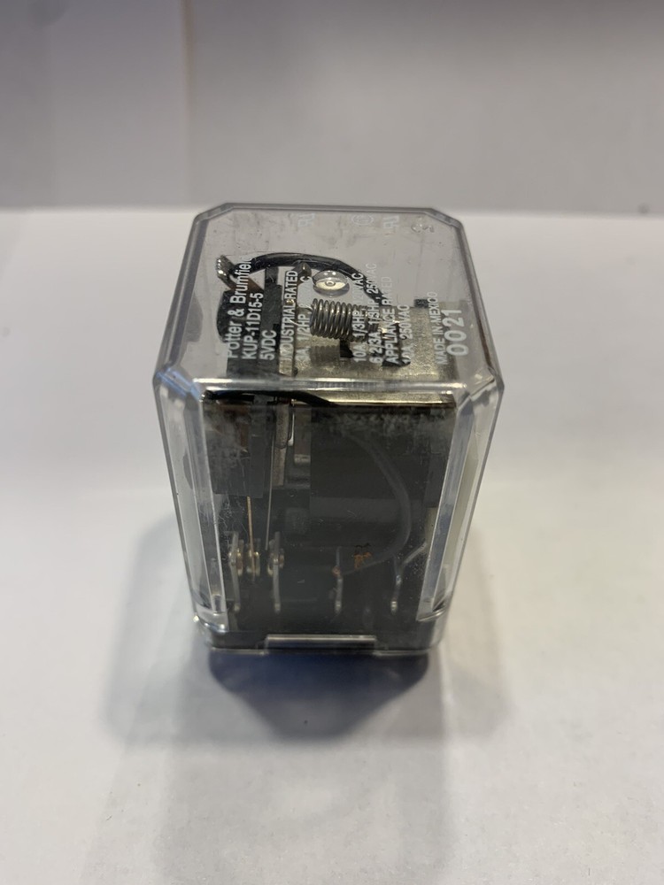 (Lot of 8) Potter & Brumfield connectivity KUP-11D15-5 Power Relay 5VDC