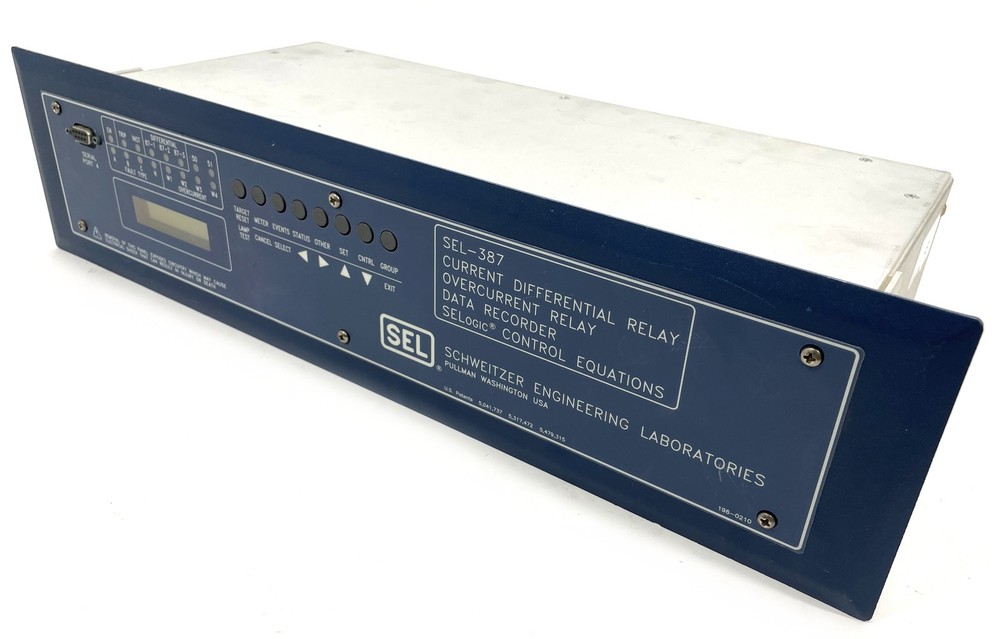 Schweitzer SEL-387 Current Differential Relay / Data Recorder 0387003X53XX4XX