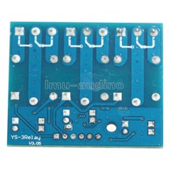 3-Channel Relay Module With Optocoupler Isolation Compatible 3.3V 5V Signal