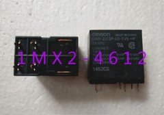 2pcs used Omron G4W-2212P-US-TV5-HP 24VDC six-pin
