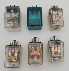 Potter & Brumfield KCP11 /KRP 14AG /KRP 14DG/KUL-4008/Miotex Relay LOT of 6