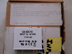 Lot of 7 Opto 22 G4-IDC15 Input /Output Modules, Input 10-32 VDC, 15V Logic