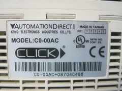 AUTOMATION DIRECT C0-00AC POWER RELAY SUPPLY 100-240VAC INPUT 24V 0.5A OUTPUT