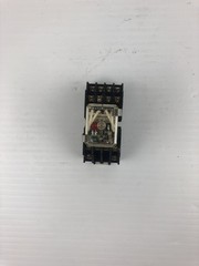 Matsushita HC4-HL-AC100V Relay with Base HC4-SFD-K AP38479K 100/110 V
