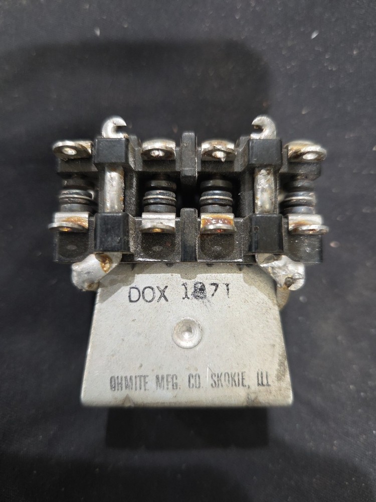 Ohmite Dox 1871 115 Volts DC General Purpose Relay