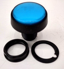 BLEE 45MM BLUE ROUND ARCADE PUSH BUTTON LOT OF 20