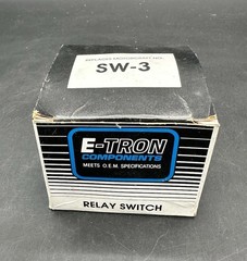Vintage NOS E-Tron Components Relay Switch SW-3 New Old Stock Untested