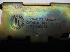 ALLEN BRADLEY 700-NT400A1 RELAY UNMP