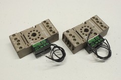 2x Kuhnke Z345 Universal Z 345 & Murr 20002 Relay Socket Socket