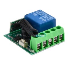 1-Channel 315/433MHz Wireless Relay RF Remote Control Switch Receiver DC12V 10A