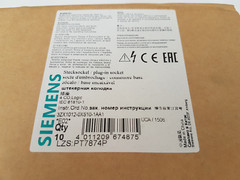 Siemens 1 pack = 10 piece socket LZS:PT7874P BNIB