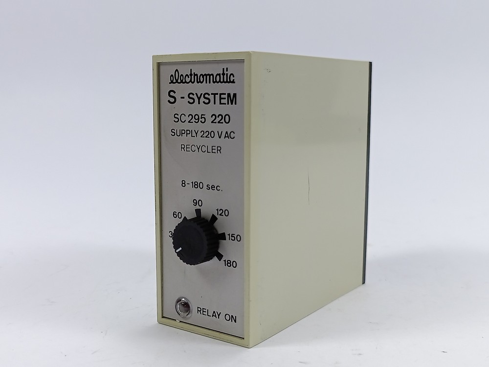 Electromatic SC 295 220 S-System Supply 220 V AC, Recycler 8-180 sec.
