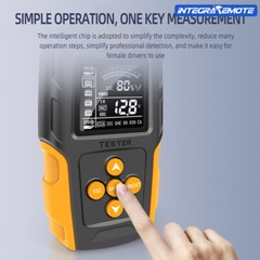 12V 24V Car Lead-Acid Battery Tester LCD Charging Load Test Diagnostic Analyzer-