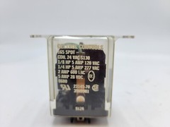 Deltrol Controls 165 SPDT 23145-70 Plug-In Relay 1/8HP 120 Volt 5 Amp Coil 24VAC