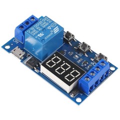 10 PCS DC 630V Timer Relay Programmable Delay Module Cycle LCD 5V Micro USB