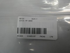 Eaton MP-3010 66D2205G01 Protection Relay 120/240v-ac