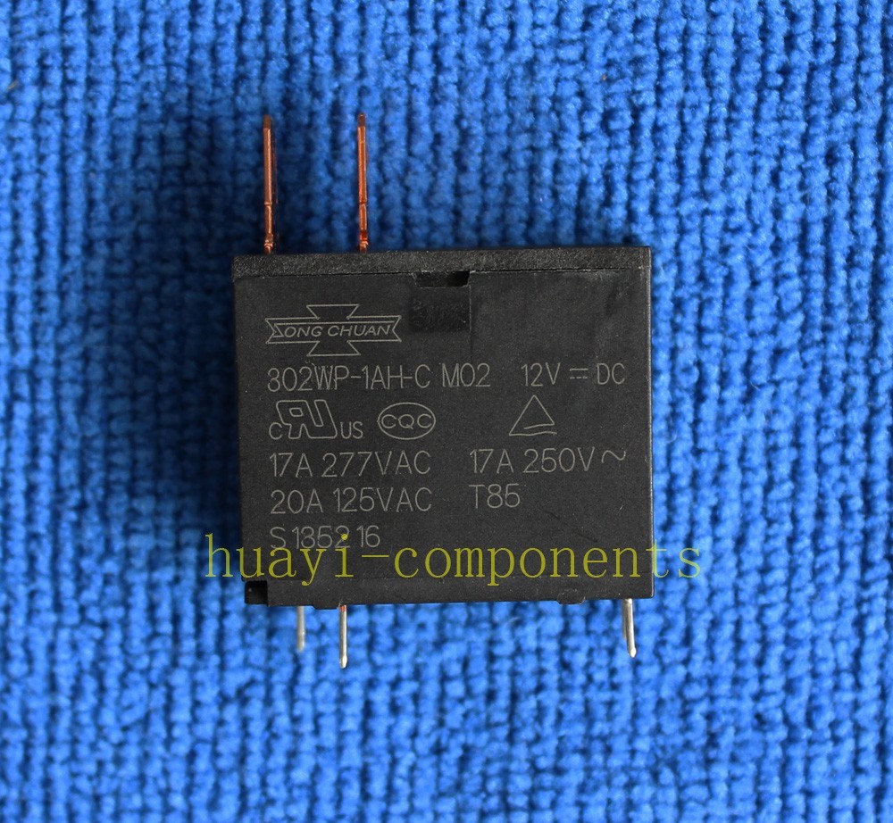1pcs 302WP-1AH-C M02 12VDC SONG CHUAN Relay