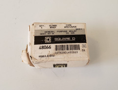 Square D 24VDC 10A DPDT Relay 8501 KPD12V53