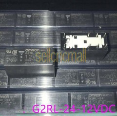 2PC OMRON Power Relay G2RL-24-DC12 G2RL-2-DC12 8A 250VAC 8 Pins