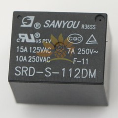 NEW SanYou SRD-S-112DM 15A 125VAC Power Relay 4Pin 1PCS #MO