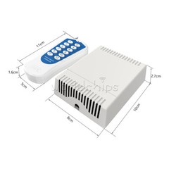 12V 10A relay 12-CH wireless Programable RF Remote Control Transmitter+Receiver