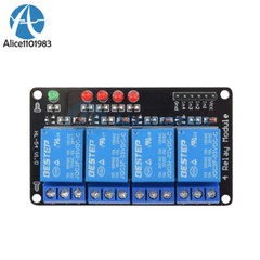 4 Channel 3V 3.3V Relay Module for Arduino Raspberry PIC AVR DSP ARM MSP430 DIY