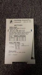 PEPPERL+FUCHS WE77/EX-1 ISOLATION AMPLIFIER SWITCH RELAY 115V B55