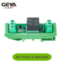 Pluggable Relay Module 1 Channel AC/DC 24V 12V 110V 220VAC Din Rail Mounted GSM