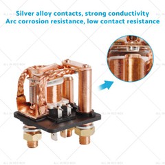 12V DC 250A Continuous Relay Heavy Duty 5 Pin Power Switch Suitable for Truck