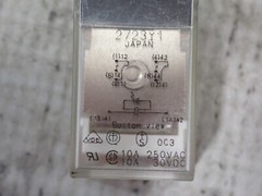 OMRON MY2IN Cube Relay 24VAC 8 Pin