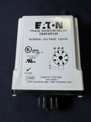 Eaton Phase Monitor Relay D65PAR120 Nominal Voltage