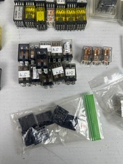 Lot of 65! Various Ice cube & Control Relays – Allen Bradley, IDEC, Etc.