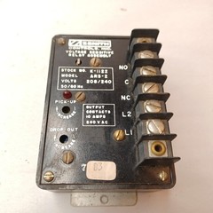 Zenith Voltage Sensitive Relay Assembly ARS-2 K-1122 208/240 Volt 10 Amp