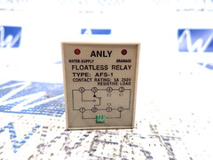 New Anly AFS-1 Floatless Relay Contact Rating 5A 250V, 110V AC 8 Pin
