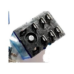 PTFZ-08-E 8-Pin Relay Socket Base (PTF Style) – Fits LY Series Relays, Pkg 2